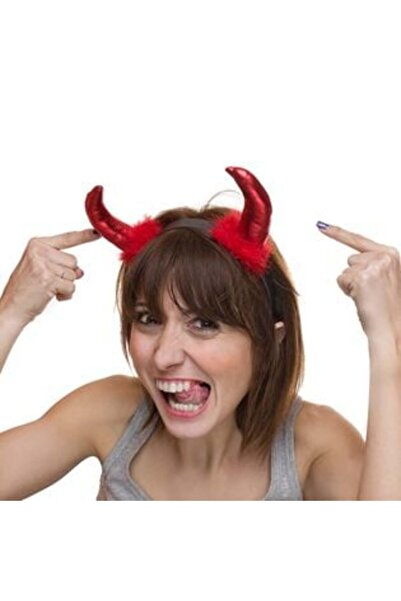 SHOPIENS Accesoriu pentru costum Coroană din corn de diavol