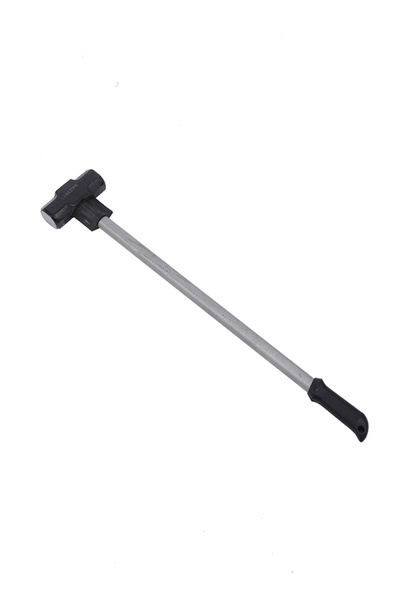 Lawazim مطرقة بمقبض فولاذي - 6 رطل - مطرقة ثقيلة مع قبضة مضادة للانزلاق للهدم