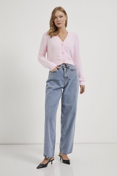 Arma Life Armalife 1108 Open Collar Short Women's Cardigan