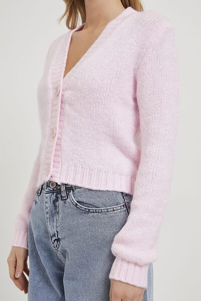 Arma Life Armalife 1108 Open Collar Short Women's Cardigan