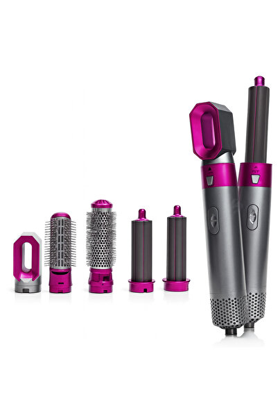 LEIHMANN Perie de par 5 in 1 multifunctionala, cu aer cald si multiple acceso...