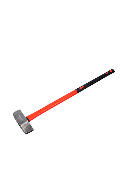 Lawazim مطرقة بمقبض بلاستيكي - ١٢ رطلاً - فأس ثقيل ممتص للصدمات للتقسيم والهدم