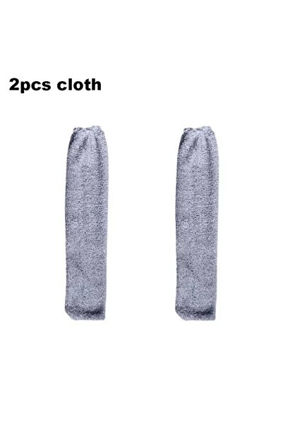 Choice1 قطعتان من القماش UNTIOR ممسحة غبار بمقبض طويل لتنظيف الأرضيات والسقف ...