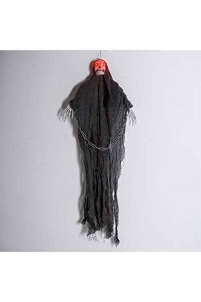 Jumbo Schelet decorativ de Halloween cu lumină și sunet înfricoșător 110 cm