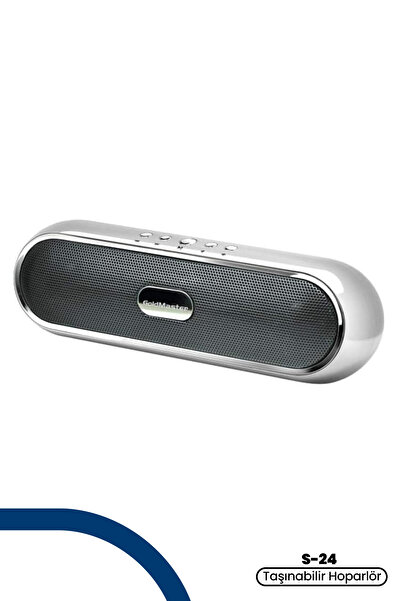 GOLDMASTER S-24 Taşınabilir Hoparlör Beyaz