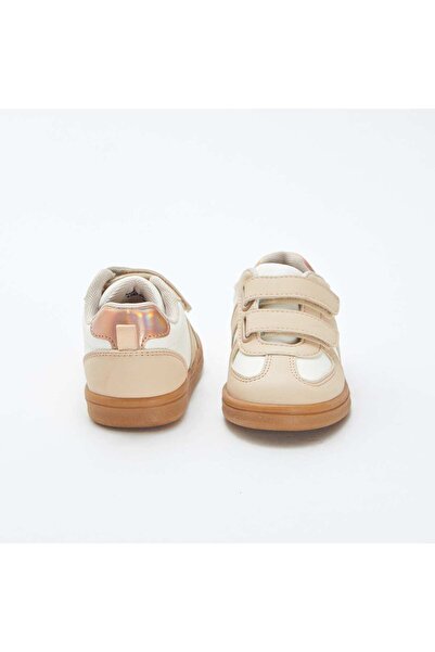 KIABI Low-top Velcro trainers BEIGE
