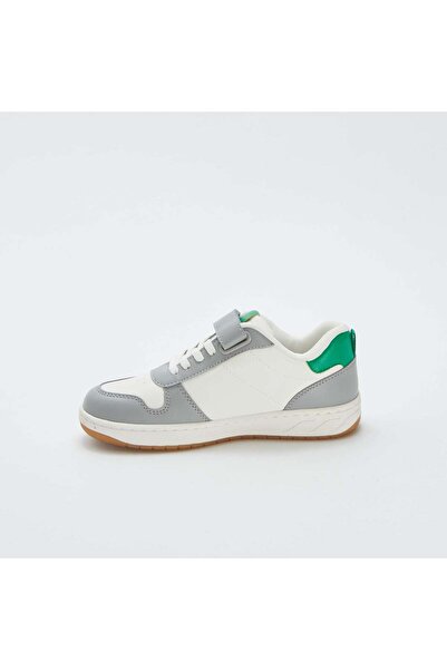 KIABI Hook and loop trainers GREEN
