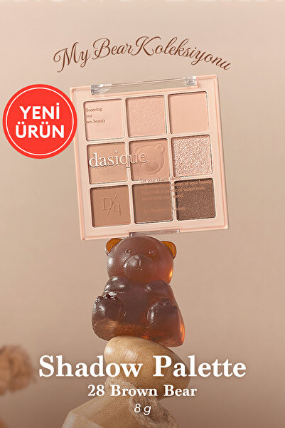 dasique Dassic My Bear Collection Eyeshadow Palette - #28 Brown Bear