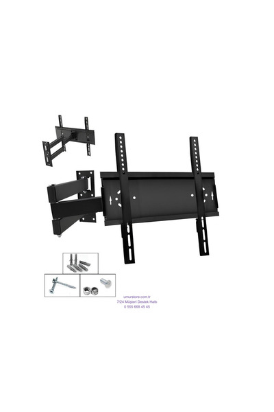 Vestel 50UT9740 50" 4K SMART 32-55 inç Tek Kollu Hareketli LCD LED TV Duvar Askı Aparatı