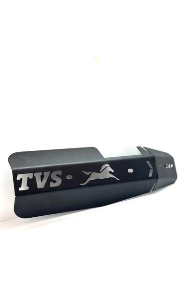 TVS RİDER EGZOZ KORUMA DEMİRİ (ÖZEL YAPIM) MAT SİYAH