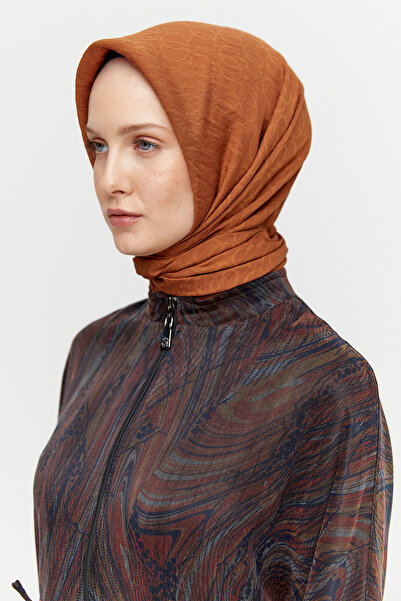 Setrms Yuvarlak Desenli Viskon Eşarp