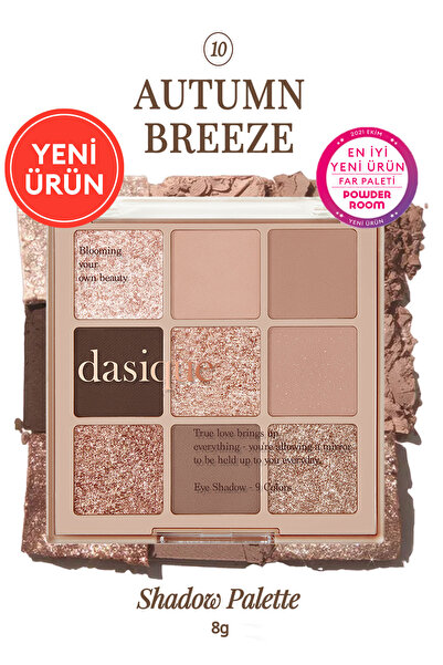 dasique Mat ve Işıltılı Renk Seçenekleri Sunan Far Paleti Shadow Palette (#10...
