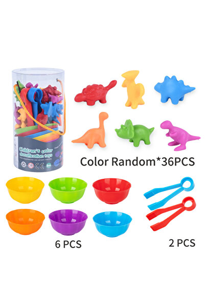 Choice5 cartoon Dinosaurs Counting Animal Models Paired With Classification B...