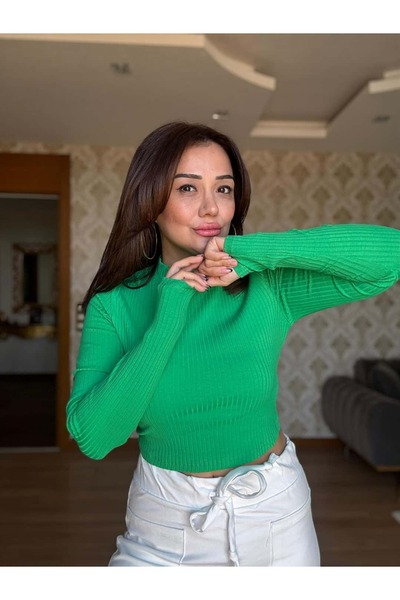 Nilgün Karakaya Butik Corded Crop Bodysuit