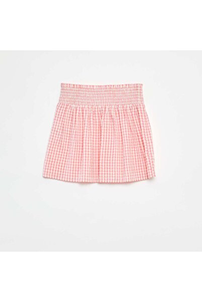 KIABI Short skirt with elasticated waist PINK
