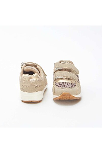 KIABI Running-style leopard print trainers BEIGE