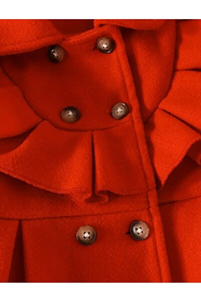 OEM Red girl's coat with beret, 9-12 months, 80 cm