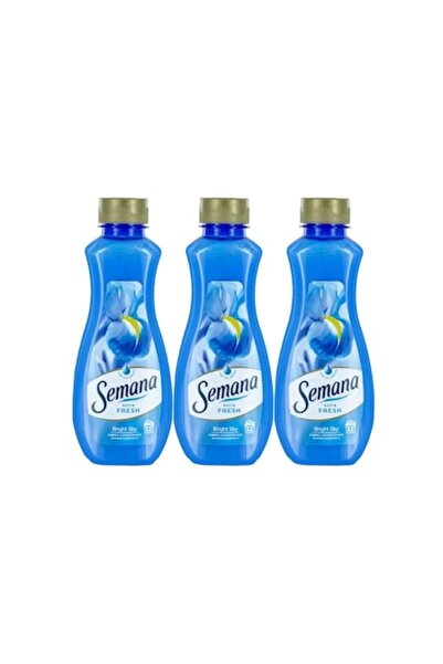 Semana Set 3 x Fabric Softener Extra Fresh Bright Sky 250ml - 12 Washes