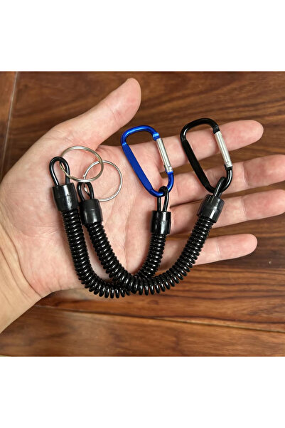 Choice 2 قطعة حبل مرن زنبركي قابل للسحب تكتيكي، أداة أمان للمشي لمسافات طويلة...