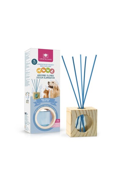 Cristalinas Odorizant 0% alcool „Absoarbe mirosurile” – Aire fresco 30 ml