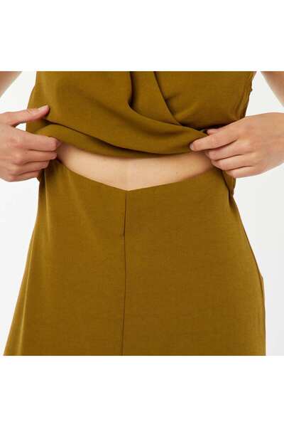 KIABI Sleeveless jumpsuit with fancy opening at the front GREEN