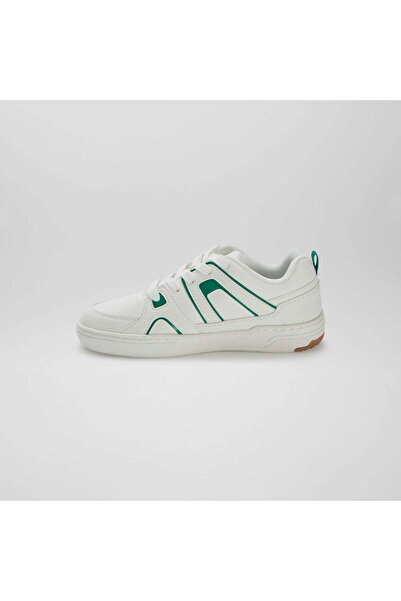 KIABI Low-top sporty trainers WHITE