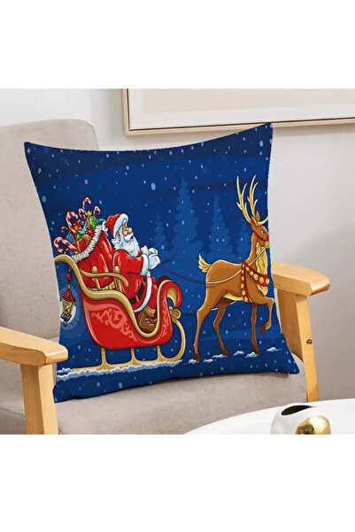 OEM Fata de perna de Craciun din catifea 45 x 45 cm