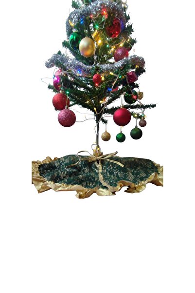MODA NUR Christmas Pine Tree Cover, Pine Tree Foot Carpet Cover, Green Color 70 cm