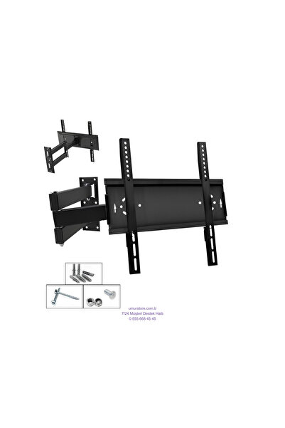 Toshiba 43UV2363DT 43" 4K Ultra HD 32-55 inç Tek Kollu Hareketli LCD LED TV Duvar Askı Aparatı