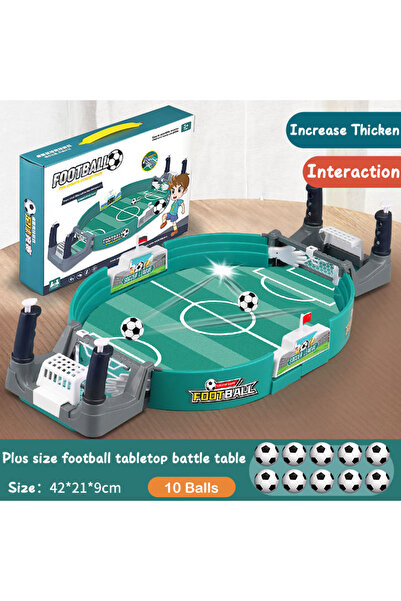 Choice Medium 10 Balls Soccer Table for Family Party Football Board Game Desk...