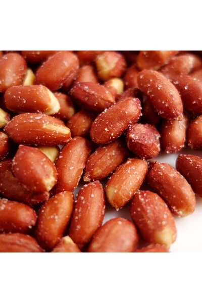 Natural فول سوداني (حجم كبير، محمص، مملح، مع القشرة) 500 غرام × 24