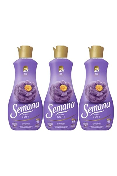 Semana Set 3 x Balsam de rufe Super Soft 1.3L Smooth 65 Spălări
