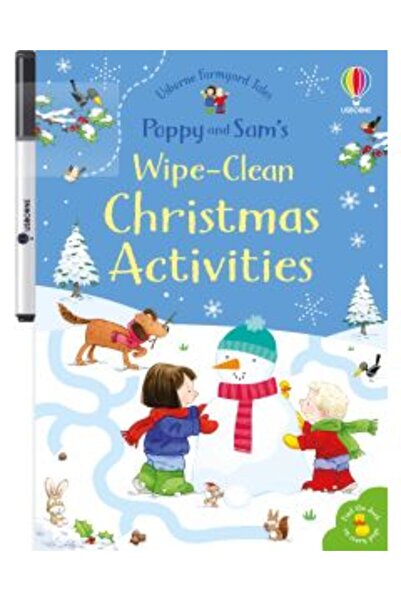 Usborne Publishing Poppy and Sam's Wipe-Clean Christmas Activities