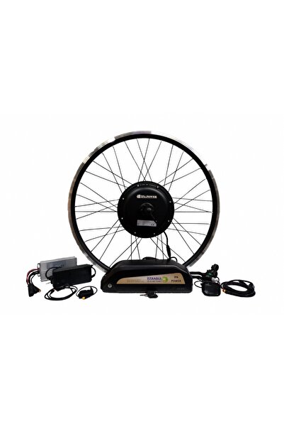 İpapower Elektrikli Bisiklet Dönüşüm Kiti 48V.1000W. Batarya Dahil Full Set