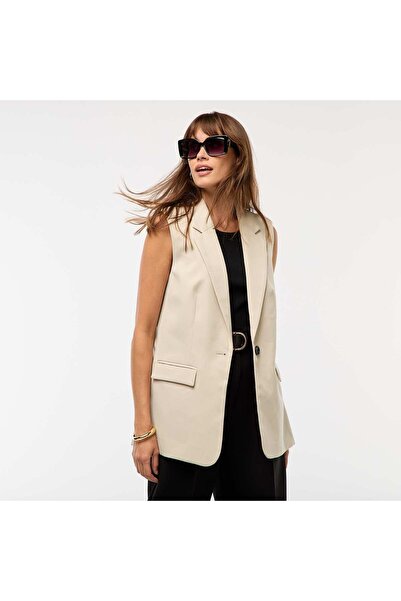 KIABI Sleeveless Suit Vest BEIGE