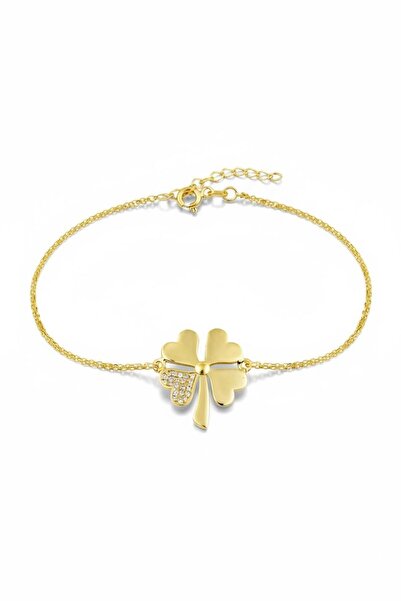 Çgk Çiğdem Gürel Kuyumculuk Yonca Altın Bileklik