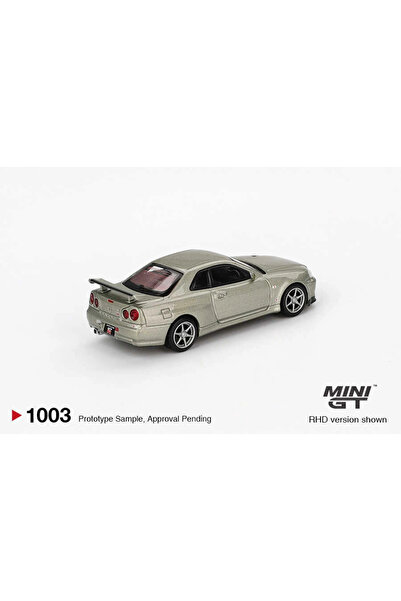 mini gt 1/64 Nissan Skyline GT-R (R34) V-Spec II Nür Millenium Jade MGT01003