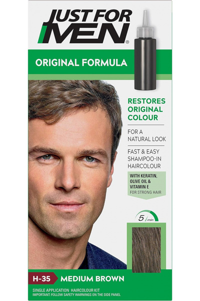 Just For Men Hair Color For Men Only, Medium Brown