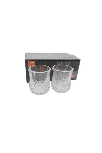 ABS Set de 6 pahare de shot din sticlă, 80 ml