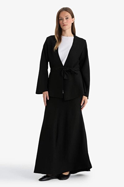 DeFacto A-Line Maxi Knit Skirt F9929Ax25Au