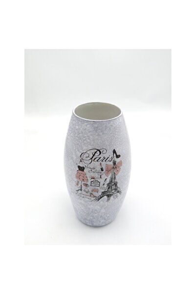 ABS Decorative glass vase, Paris model, 24 x 12 cm