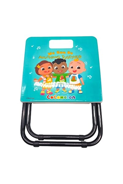 ABS Foldable children's booster seat / stool 25 cm, turquoise seat