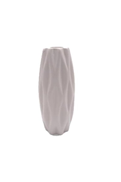 ABS Керамична ваза, дизайн, модерен, лилав, 23x8.5