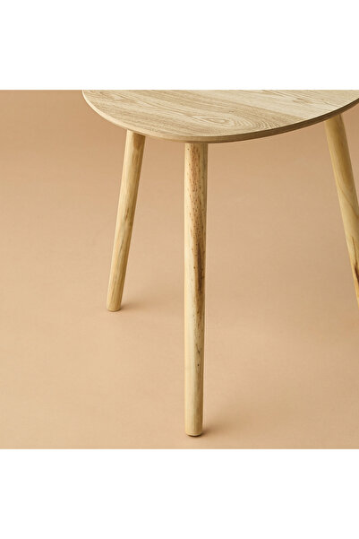 Lifestyle Wooden Side Table - 48x48x46 cms