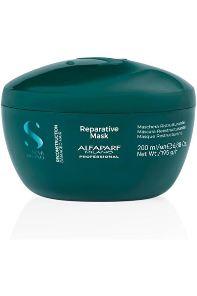 Alfaparf Milano سيمي دي لينو، قناع ترميمي لإعادة بناء الشعر التالف، 200 مل