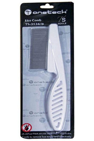 Novell Anti Lice Ts-3134D Comb, White, 2.5 X 7.2 Cm