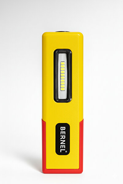 BERNEL Şarjlı Led Fener Led Lamba Mıknatıslı Askı Aparatlı Taraftar Serisi 40...