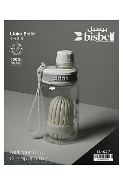 Bisbell 450ml Reusable Water Bottle with Infuser, BPA-Free, Leak-Proof, Gym & Office,BB4027