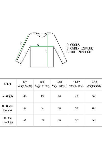 fasardi Uzun Kollu Ay Yıldız Baskılı Türk Bayrağı Unisex Uzun Kollu Çocuk Tişört / Tören, Bayram, Gösteri
