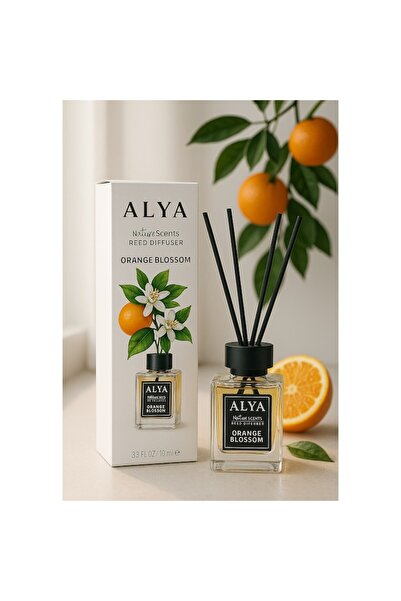 ALYA Odorizant de cameră din sticlă ALYA, FLOARE DE PORTOCAL, 100ml